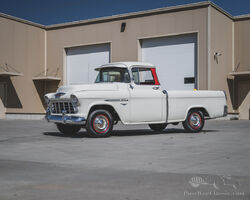 1955 Chevrolet 3100 Cameo Pickup | RM Sotheby's | The Ron and Sarah Jury Grand National Collection