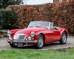 1960 MGA Roadster | Symphony of Spring; Ascot Racecourse 2025 | Historics Auctioneers