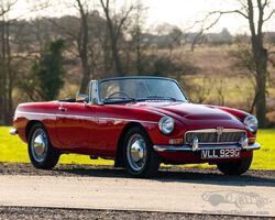 1968 MGC Roadster | Symphony of Spring; Ascot Racecourse 2025 | Historics Auctioneers