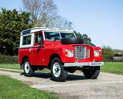 1983 Land Rover Series III 88” | Symphony of Spring; Ascot Racecourse 2025 | Historics Auctioneers
