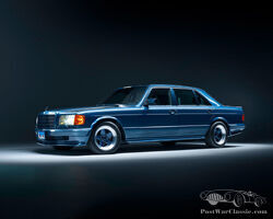 1984 Mercedes-Benz 500 SEL 5.0 AMG "Blueberry" | RM Sotheby's | Sealed Drop - March 2025