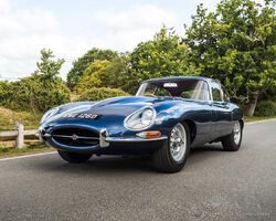 1966 Jaguar E-Type Series I Fixedhead Coupé (4.2 litre) | Flight of Elegance; Farnborough International 2025 | Historics Auctioneers
