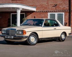 1980 Mercedes-Benz 280 CE | Flight of Elegance; Farnborough International 2025 | Historics Auctioneers