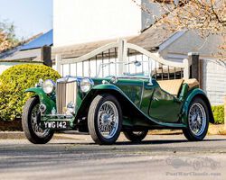 1948 MG TC | Flight of Elegance; Farnborough International 2025 | Historics Auctioneers