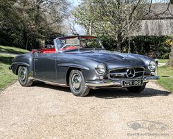 1962 Mercedes-Benz 190 SL | Flight of Elegance; Farnborough International 2025 | Historics Auctioneers