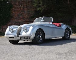1953 Jaguar XK120 SE Roadster | Flight of Elegance; Farnborough International 2025 | Historics Auctioneers