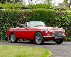 1969 MGC Roadster | Flight of Elegance; Farnborough International 2025 | Historics Auctioneers