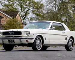 1966 Ford Mustang Coupé | Flight of Elegance; Farnborough International 2025 | Historics Auctioneers