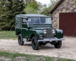 1953 Land Rover Series I (80 inch) | Flight of Elegance; Farnborough International 2025 | Historics Auctioneers
