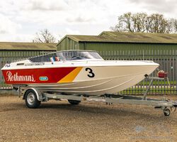 1981 Tullio Abbate Sea Star 20 Rothmans Cup Racing Boat & Harbeck Trailer ex-Gilles Villeneuve | The Concorso d'Eleganza Villa d’Este Auction 2025 | Broad Arrow Auctions