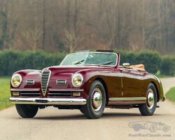 1949 Alfa Romeo 6C 2500 Super Sport Pinin Farina Cabriolet | The Concorso d'Eleganza Villa d’Este Auction 2025 | Broad Arrow Auctions