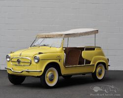 1960 Fiat Jolly 600 | Broad Arrow Auctions | Monterey Jet Center | 13-14 août 2025