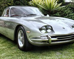 1966 Lamborghini 400 GT “Interim” | Broad Arrow Auctions | Monterey Jet Center | 13-14 August 2025