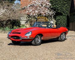 1968 Jaguar E-Type Series I½ Roadster | The Summer Serenade; Windsorview Lakes 2025 | Historics Auctioneers