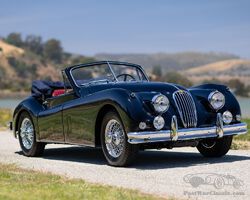 1955 Jaguar XK 140 MC Drop Head Coupe | Broad Arrow Auctions | Monterey Jet Center | 13-14 August 2025