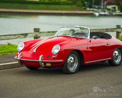 1962 Porsche 356 B 1600 Super D'Ieteren "Twin Grille" Roadster | Broad Arrow Auctions | Monterey Jet Center | 13-14 August 2025