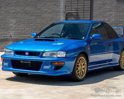 1998 Subaru Impreza 22B STi | Broad Arrow Auctions | Monterey Jet Center | 13-14 August 2025