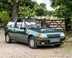1990 Peugeot 205 Roland Garros Cabriolet | The Summer Serenade; Windsorview Lakes 2025 | Historics Auctioneers