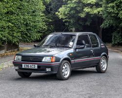 1987 Peugeot 205 GTi (1.9 litre) | The Summer Serenade; Windsorview Lakes 2025 | Historics Auctioneers