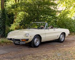 1980 Alfa Romeo Spider 2000 | The Summer Serenade; Windsorview Lakes 2025 | Historics Auctioneers