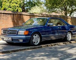 1989 Mercedes-Benz 500 SEC | The Summer Serenade; Windsorview Lakes 2025 | Historics Auctioneers