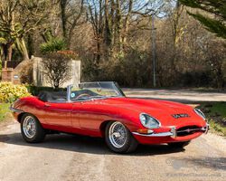 1962 Jaguar E-Type Series I Roadster to Fast Road Specification (3.8 litre) | The Summer Serenade; Windsorview Lakes 2025 | Historics Auctioneers
