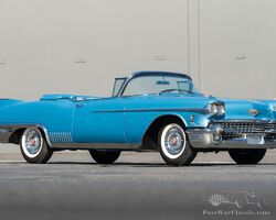 1958 Cadillac Eldorado Biarritz | Broad Arrow Auctions | Monterey Jet Center | 13-14 août 2025