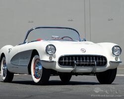 1957 Chevrolet Corvette 283/283 "Fuelie" | Broad Arrow Auctions | Monterey Jet Center | 13-14 August 2025