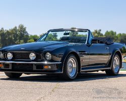 1989 Aston Martin V8 Vantage Volante | Broad Arrow Auctions | Monterey Jet Center | 13-14 August 2025