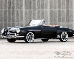 1962 Mercedes-Benz 190 SL | Broad Arrow Auctions | Monterey Jet Center | 13-14 August 2025