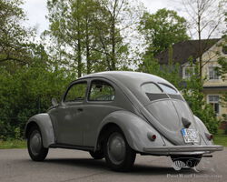 VW Brezel Käfer Volkswagen Typ 11A seltener "Standard" Split Window