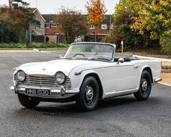 1966 Triumph TR4A Convertible | Symphony of Spring | Historic Auctioneers | 7th March 2026