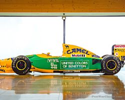1992 Benetton B192 Formula One ex-Michael Schumacher | Global Icons: Europe Online