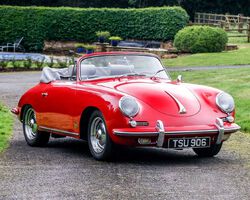 1961 Porsche 356B T5 1600 Super Cabriolet Coachwork by Reutter | Symphony of Spring | Historic Auctioneers | 7th March 2026