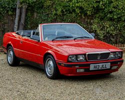 1991 Maserati Bi-Turbo Spyder SE by Zagato | Symphony of Spring | Historic Auctioneers | 7th March 2026