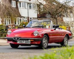 1989 Alfa Romeo Spider S3 | Flight of Elegance | Historics Auctioneers | May 16, 2026