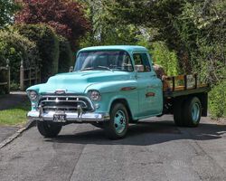 1957 Chevrolet 3100 Custom flat bed | Flight of Elegance | Historics Auctioneers | May 16, 2026