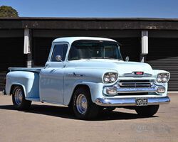 1958 Chevrolet Step-side Pick-up | Flight of Elegance | Historics Auctioneers | May 16, 2026