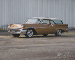 1957 Oldsmobile Golden Rocket Super 88 Fiesta | RM Sotheby's | The Hershey Auction
