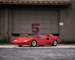 1990 Lamborghini Countach 25th Anniversary Edition by Bertone | RM Sotheby's | The Monterey Auction