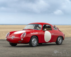 1959 Fiat-Abarth 750 Bialbero Record Monza Coupe by Zagato | RM Sotheby's | The Monterey Auction