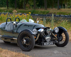 An icon: Morgan 3 Wheeler with Krazy Horse Specs from 2016