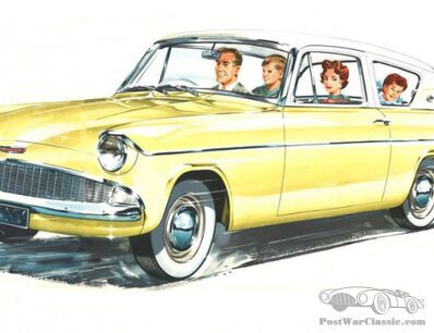The land yachts of the 1950s – on paper