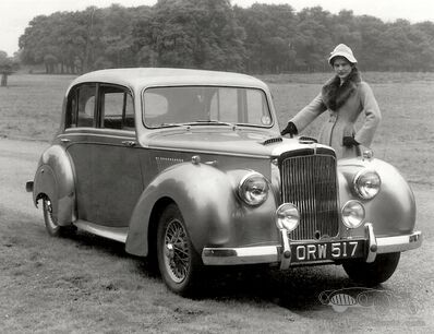 Our Friday Lady is an Alvis Grey Lady