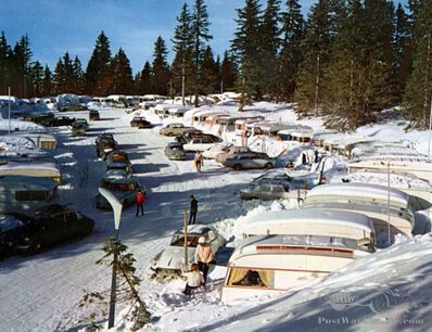 Caravaneige - not for the shivery