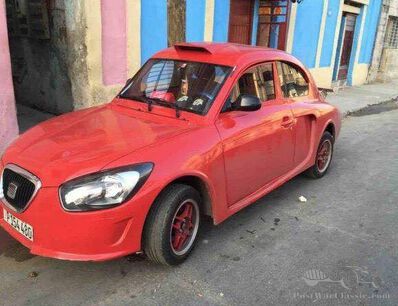 This is what they do to Saabs in Cuba