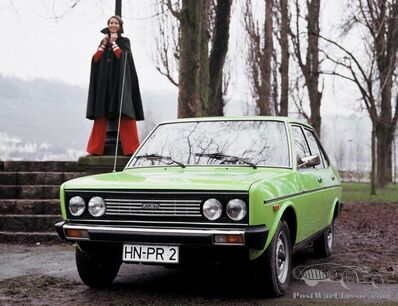 Friday the 13th lady – but what’s the Fiat doing there?