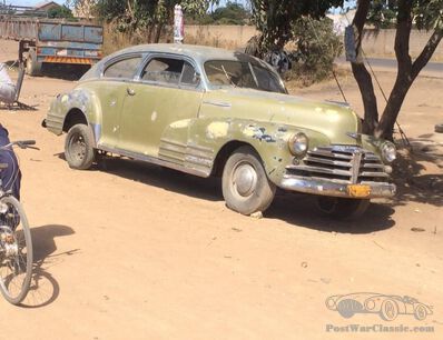 The Heartbeat of Zimbabwe: 1948 Chevrolet Fleetline Aerosedan