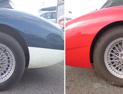 Austin Healey loves Citroen DS tyres!