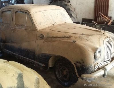 1970s dust on 1950s Austin